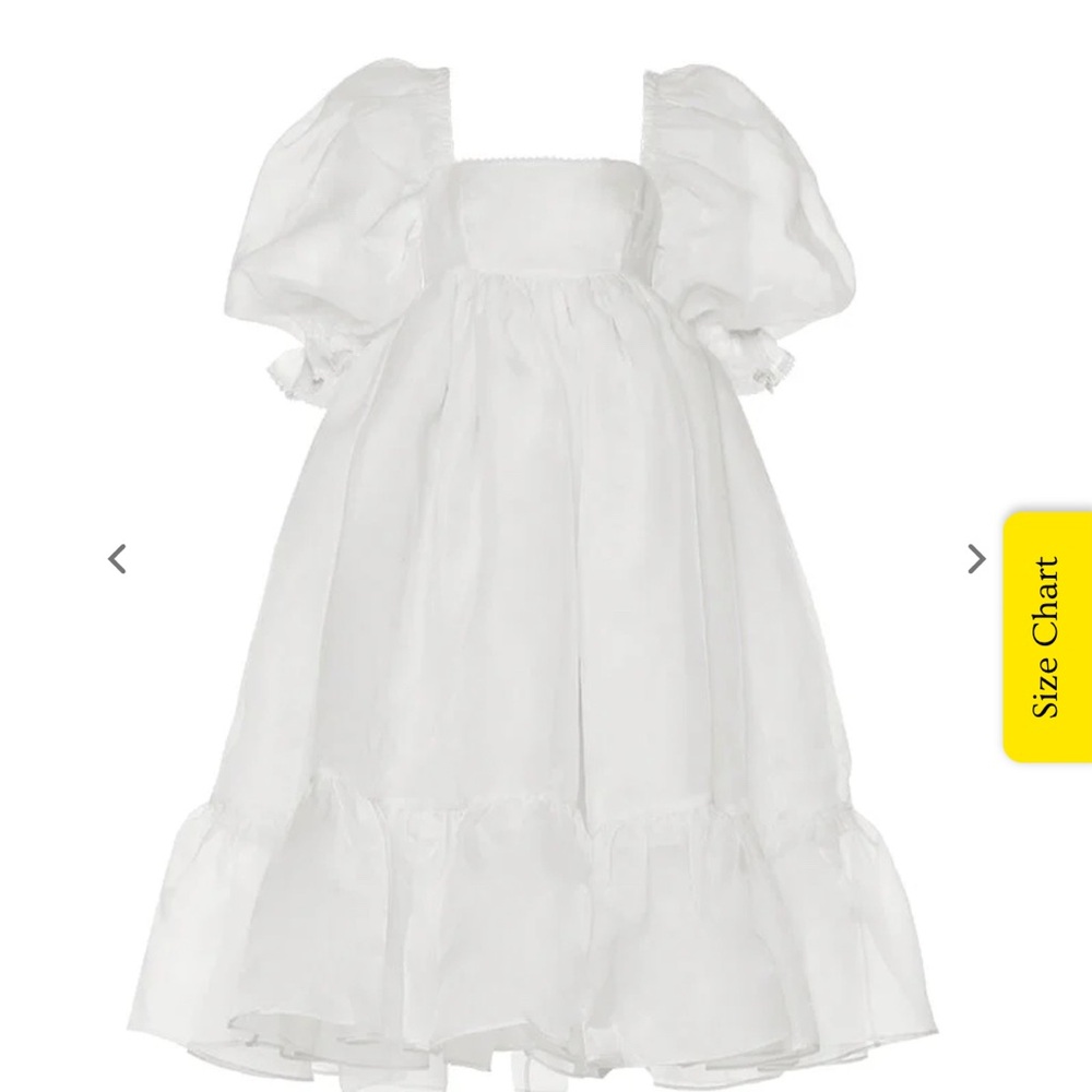 Selkie Ivory French Puff Dress NWT
